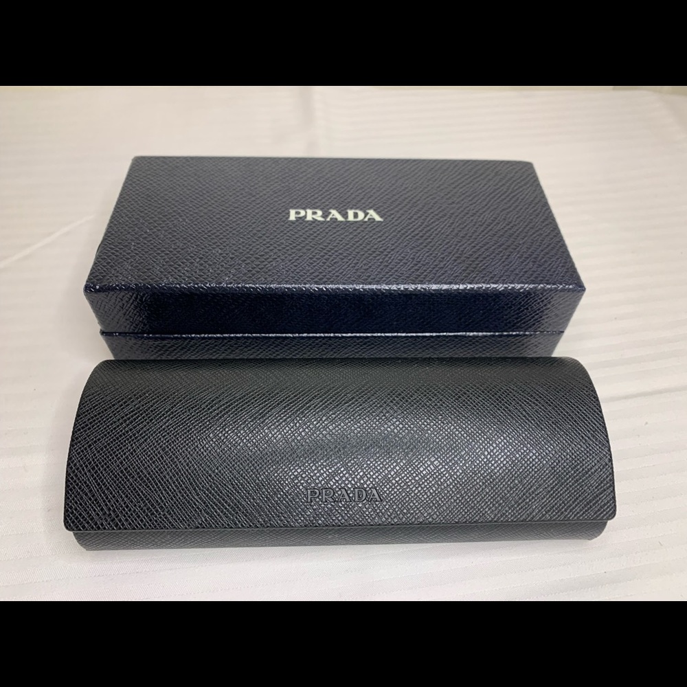 Prada eyeglass case and box